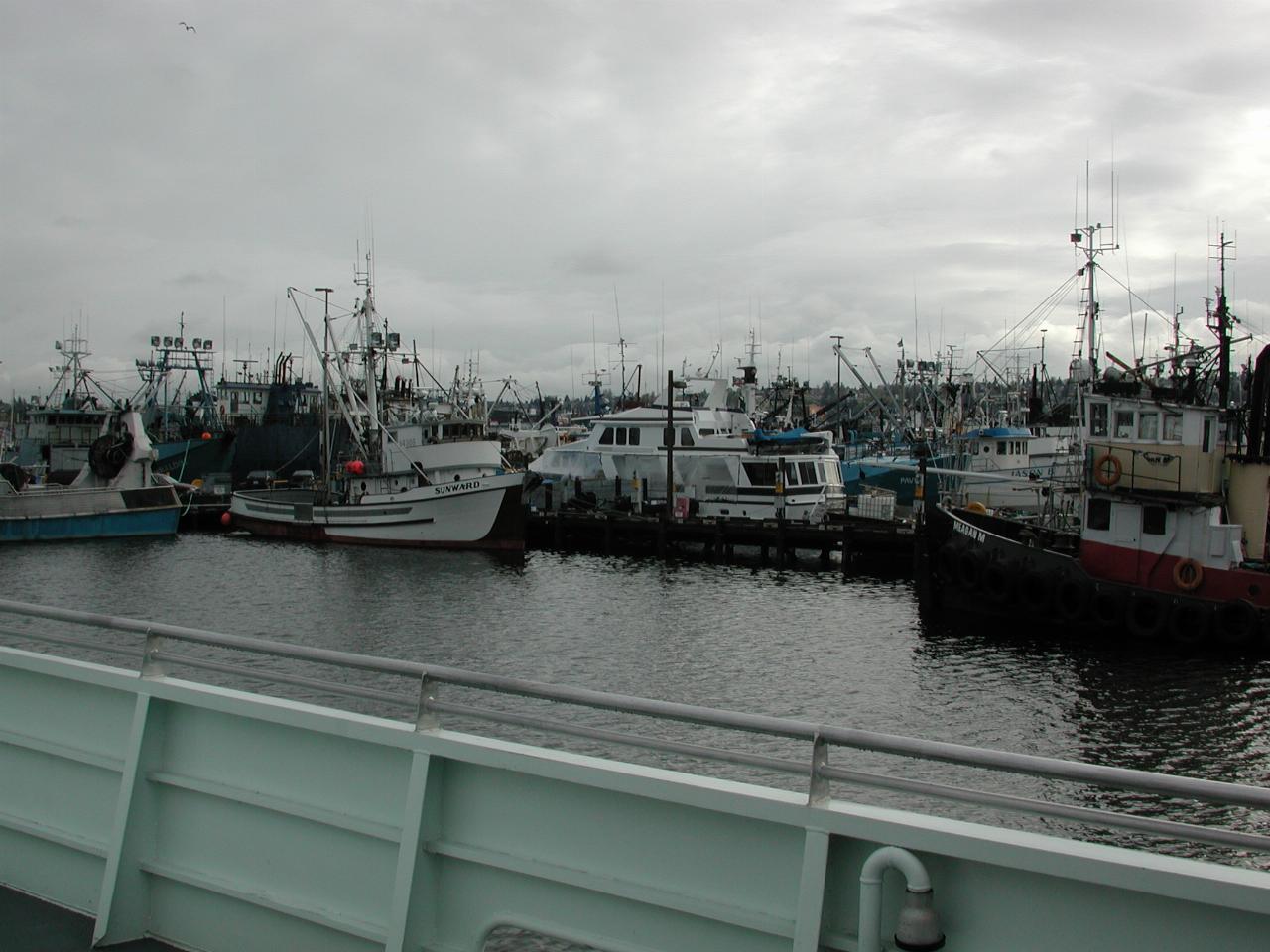 Fishing fleet in Ballard