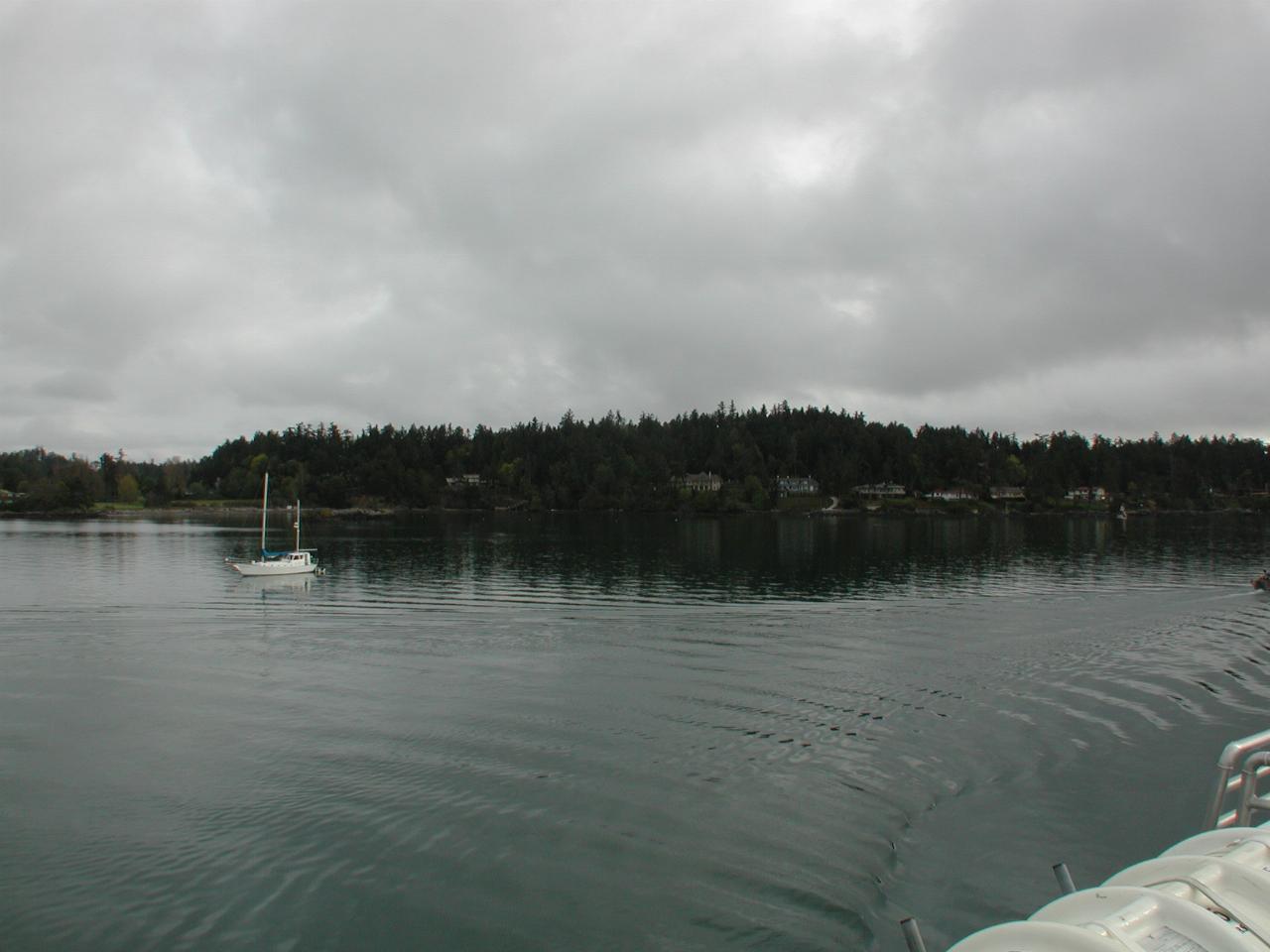 Views around Sidney BC's marina as we depart