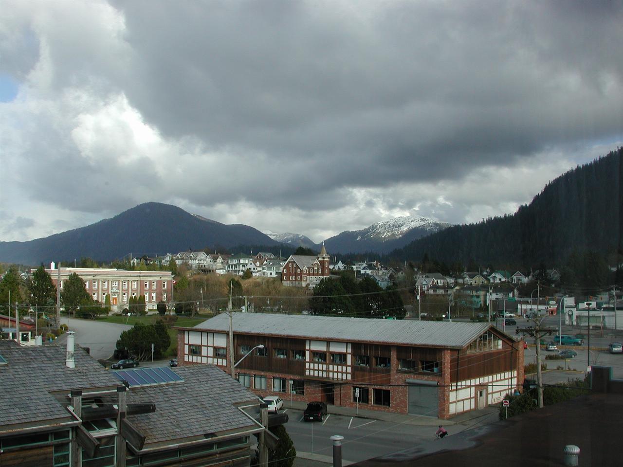 Part of Prince Rupert, as seen from my hotel room