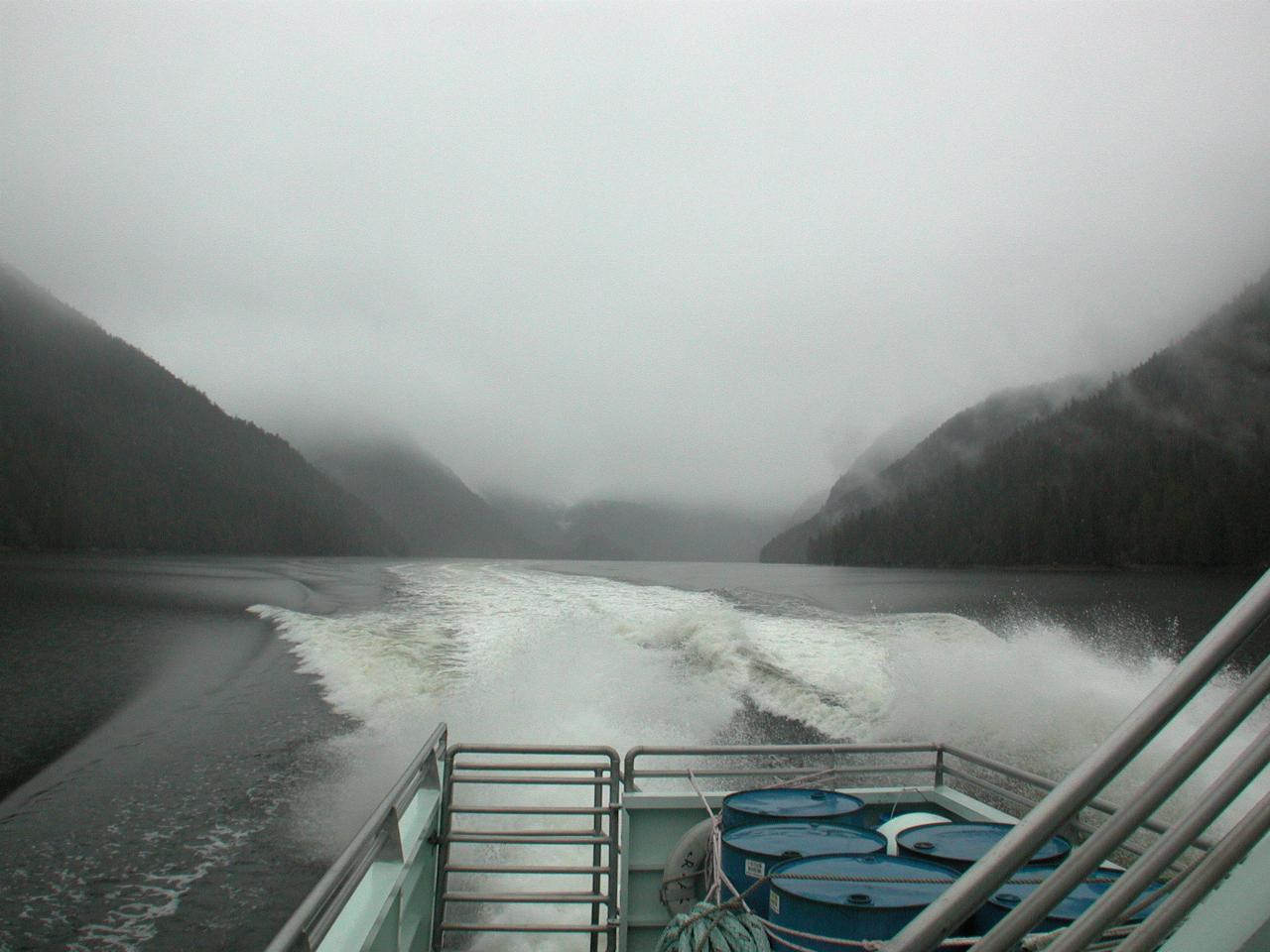 Misty Fjords National Monument, Alaska, as seen from Behm Canal