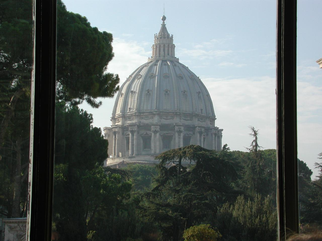 Michelangelo's Dome of St. Peters Basilica