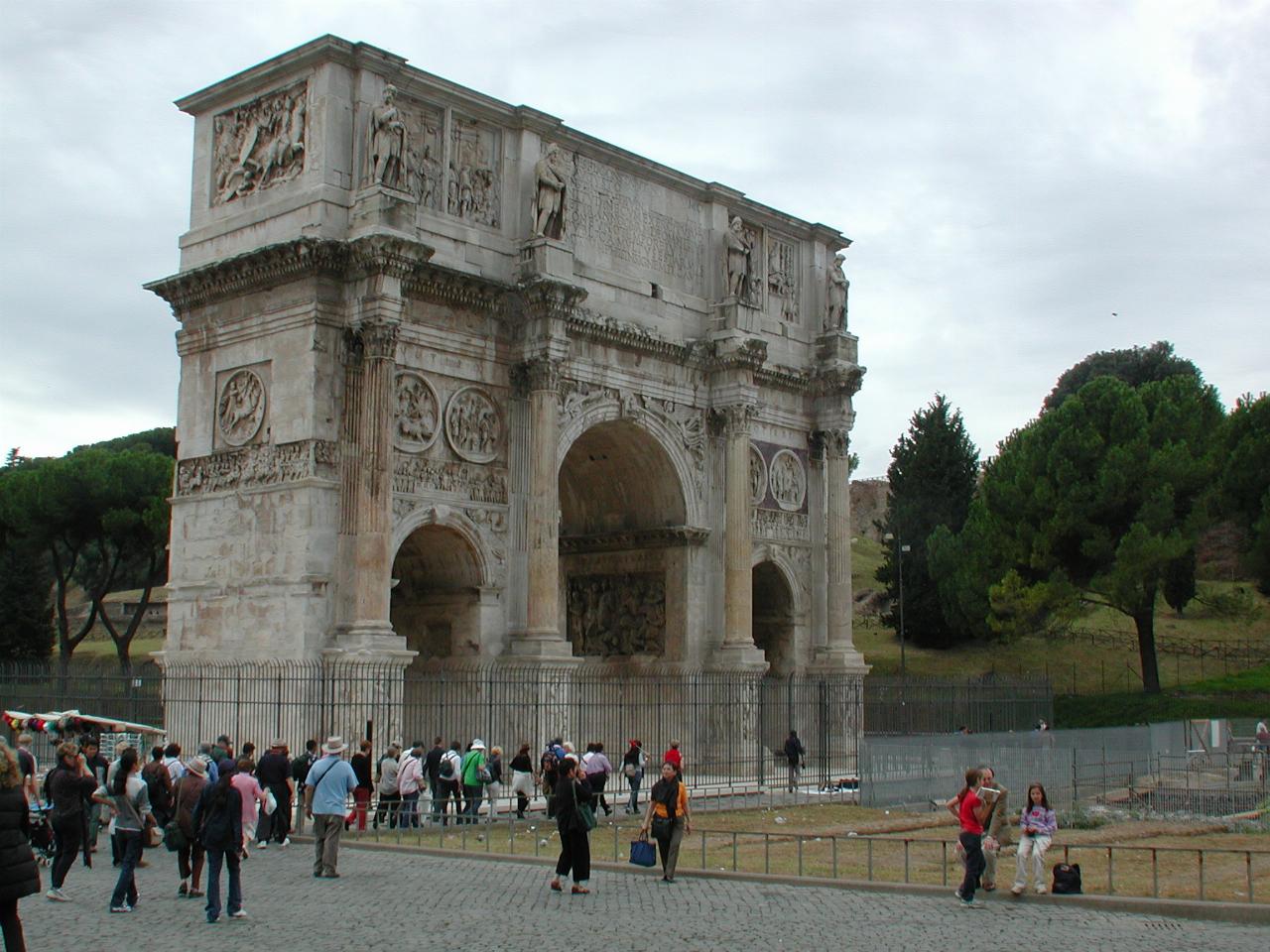 The Arch of Constantine (near Colosseum)