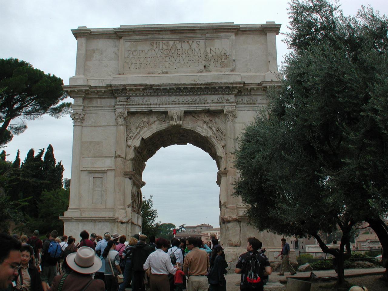 Arch of Titus at the Forum Romanum