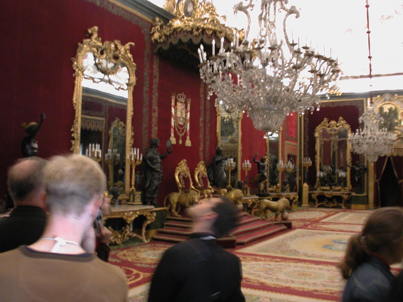 Throne Room, Madrid's Royal Palace