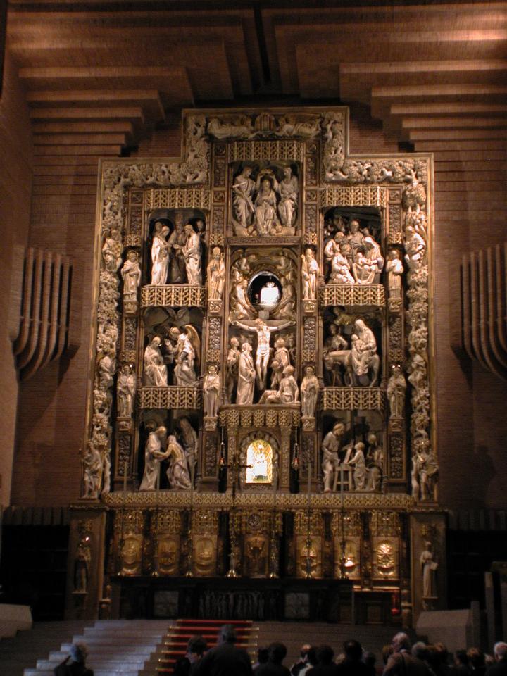 Main chapel at Torreciudad Shrine