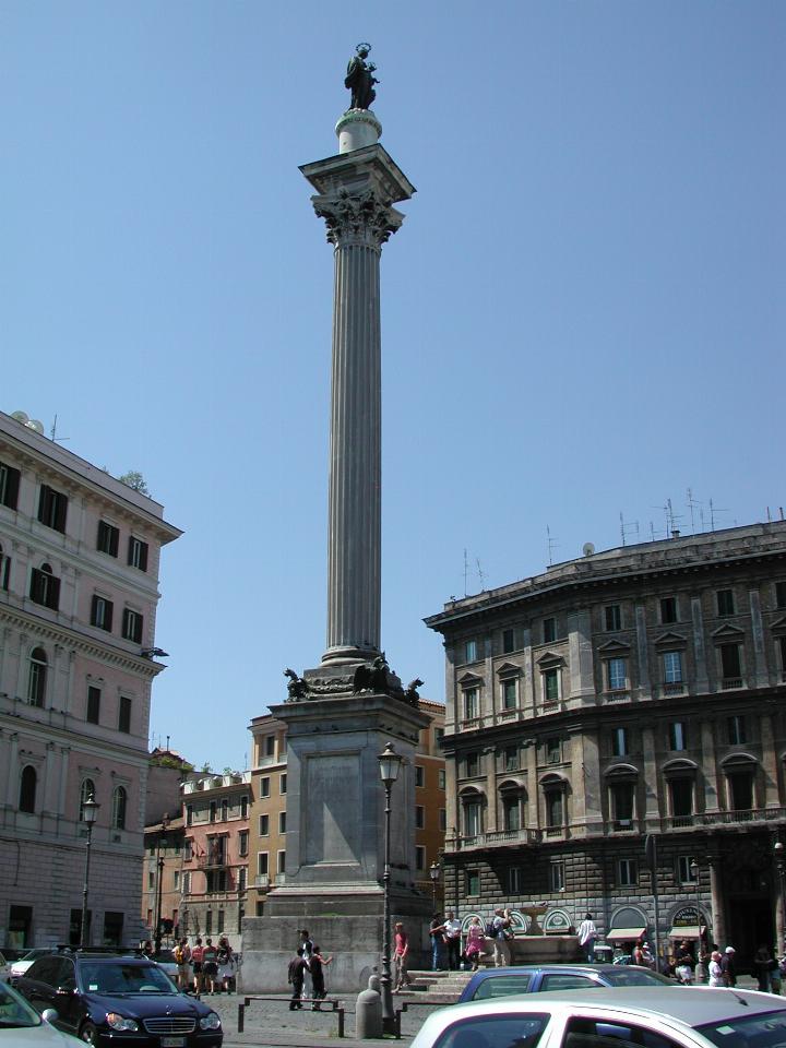 Column in front of Basilica of St. Maria Maggiore