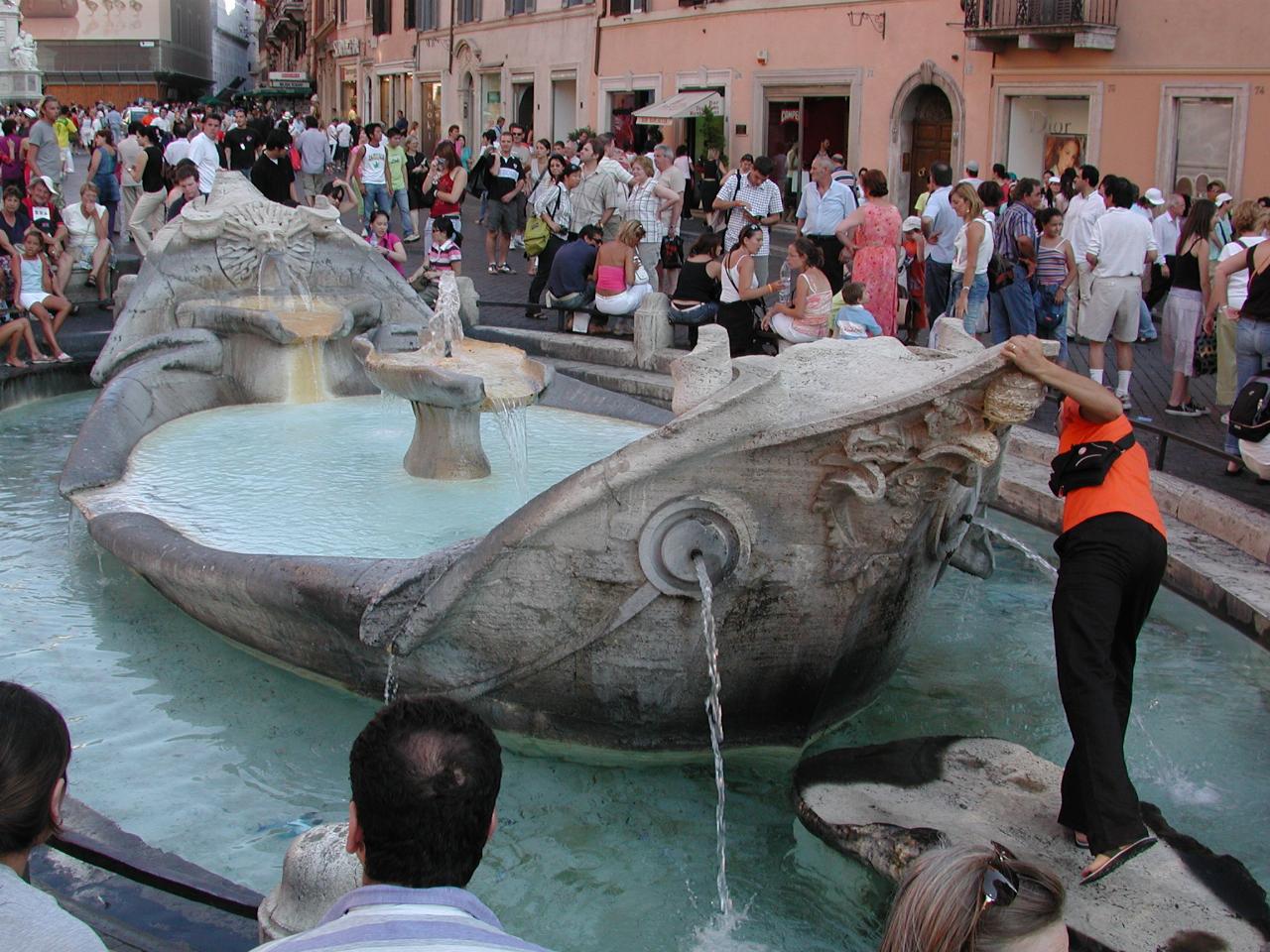 Bernini's Boat at Piazza di Spagna