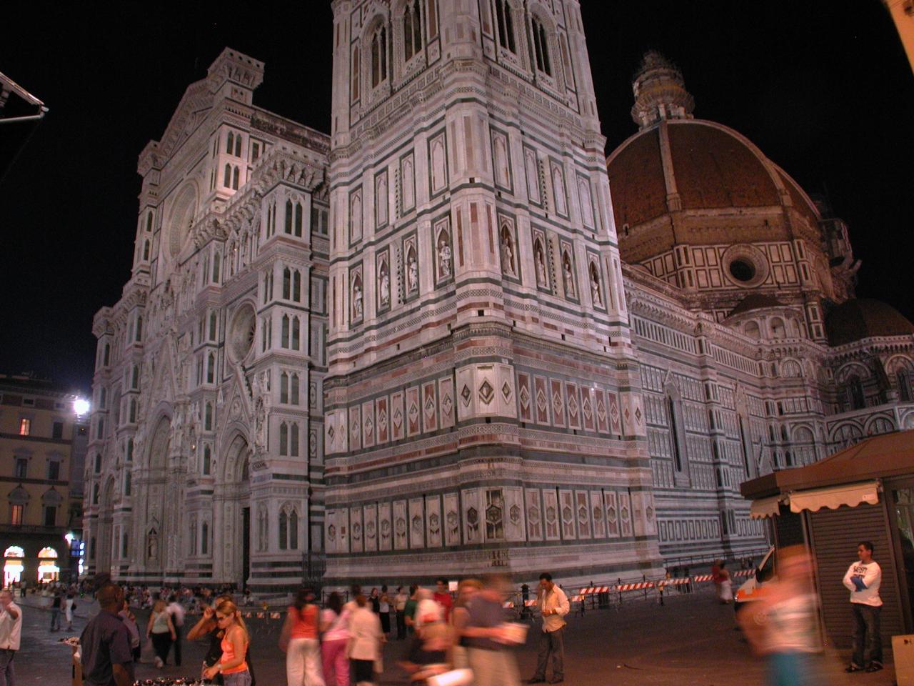 Duomo and Campanile at night