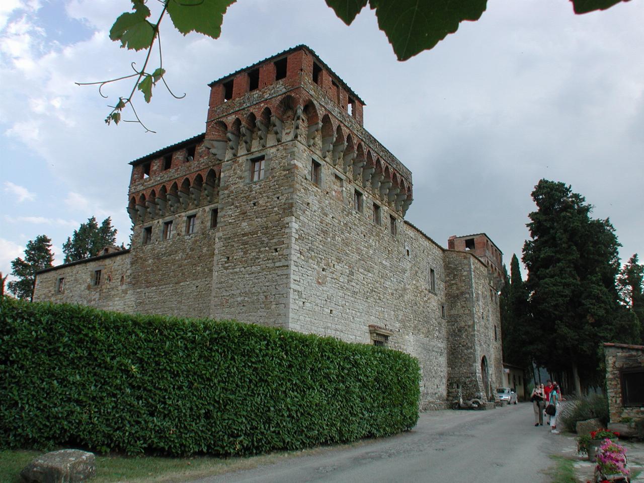 Castello del Trebbio from the outside