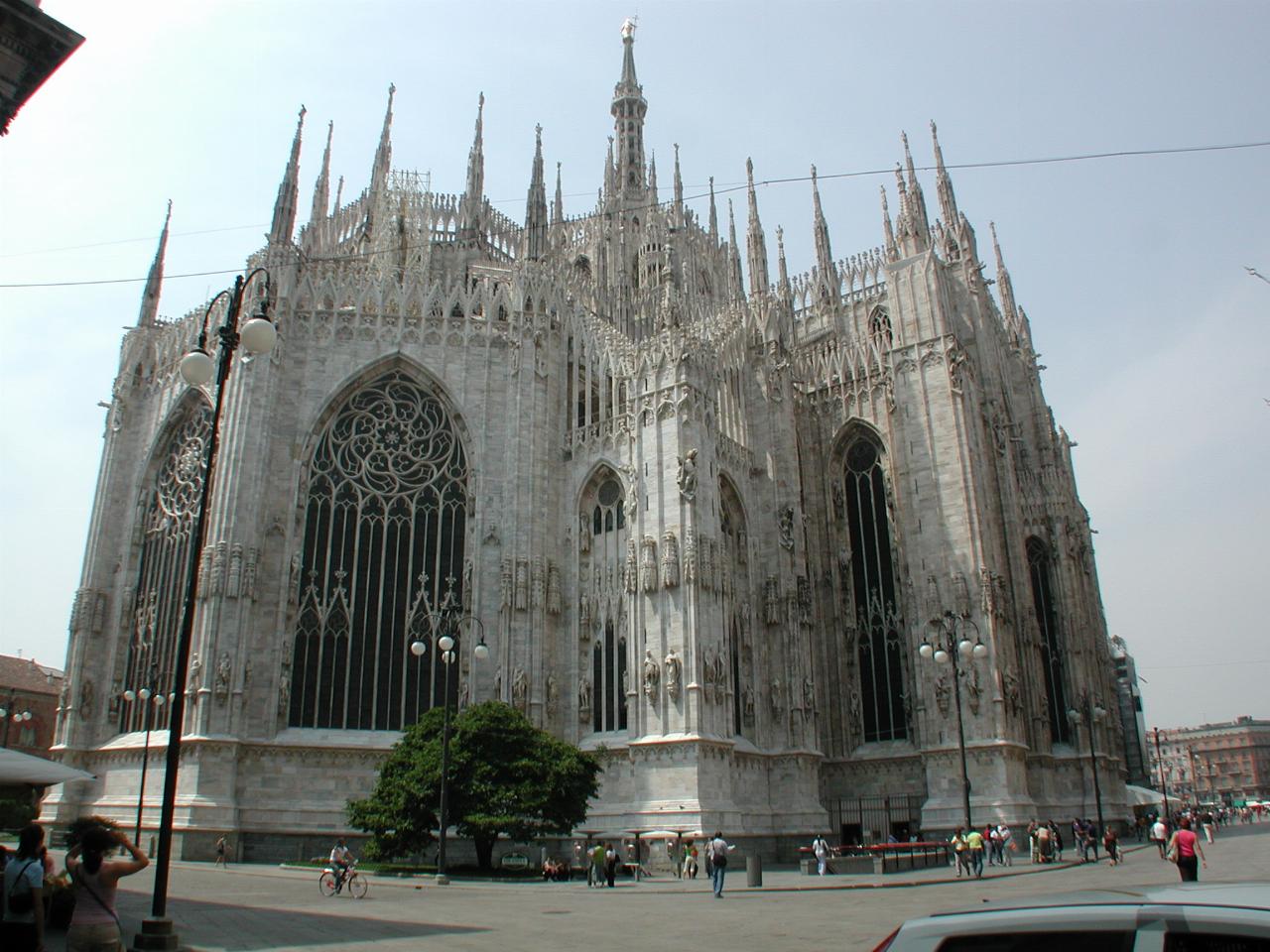 The back of Milan's Duomo