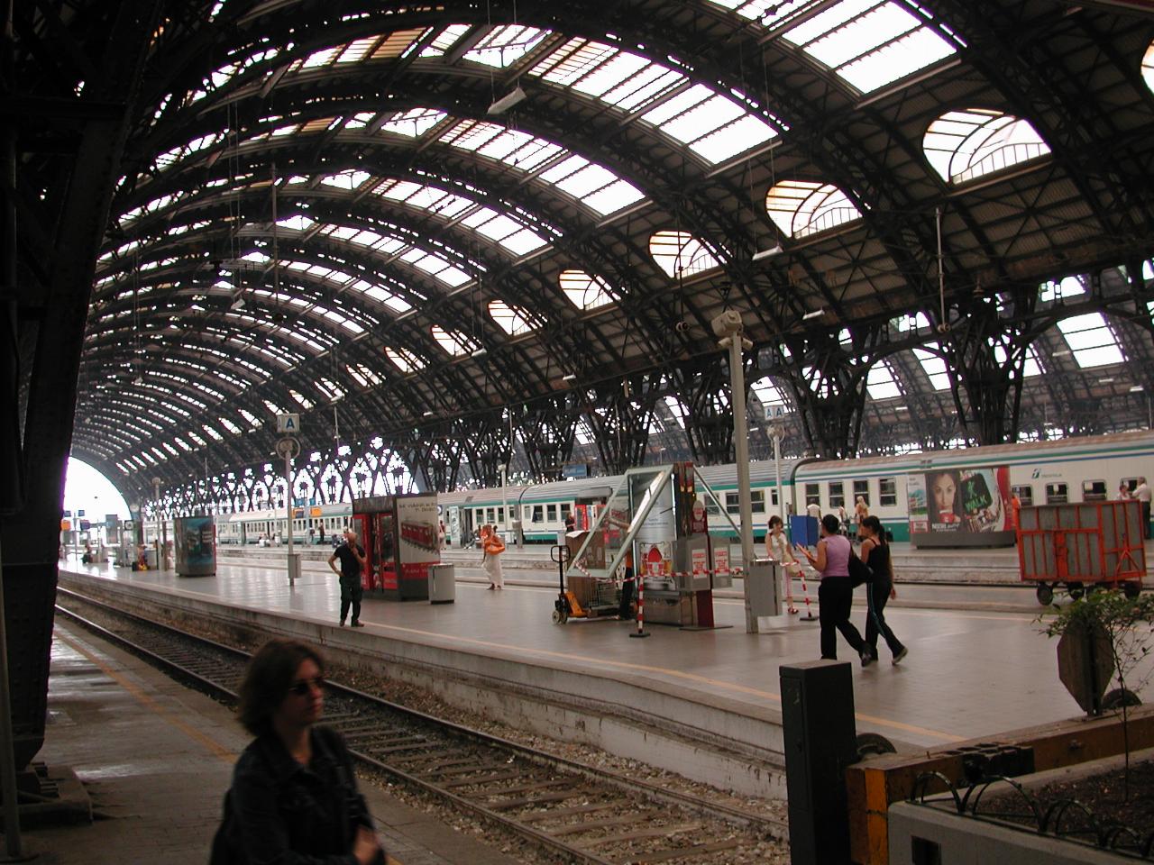 Milan's main train station