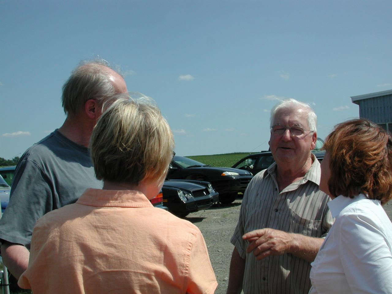 Dallaire clan: Greg, islander, June and Leise