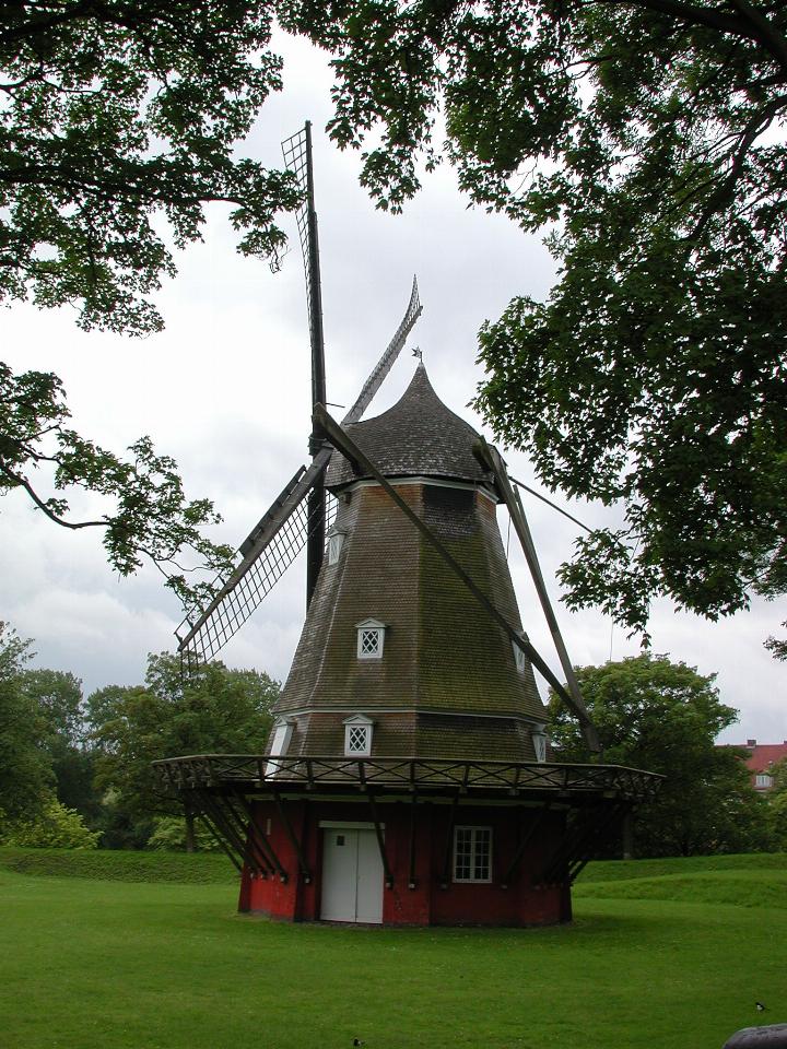 KPLU Viking Jazz: Windmill within the Kastellet, situated just below the top of the ramparts