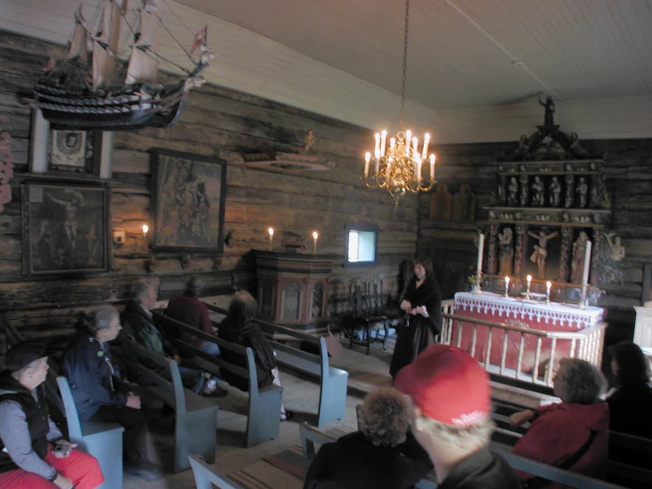 KPLU Viking Jazz: Inside Romsdalmuseet church