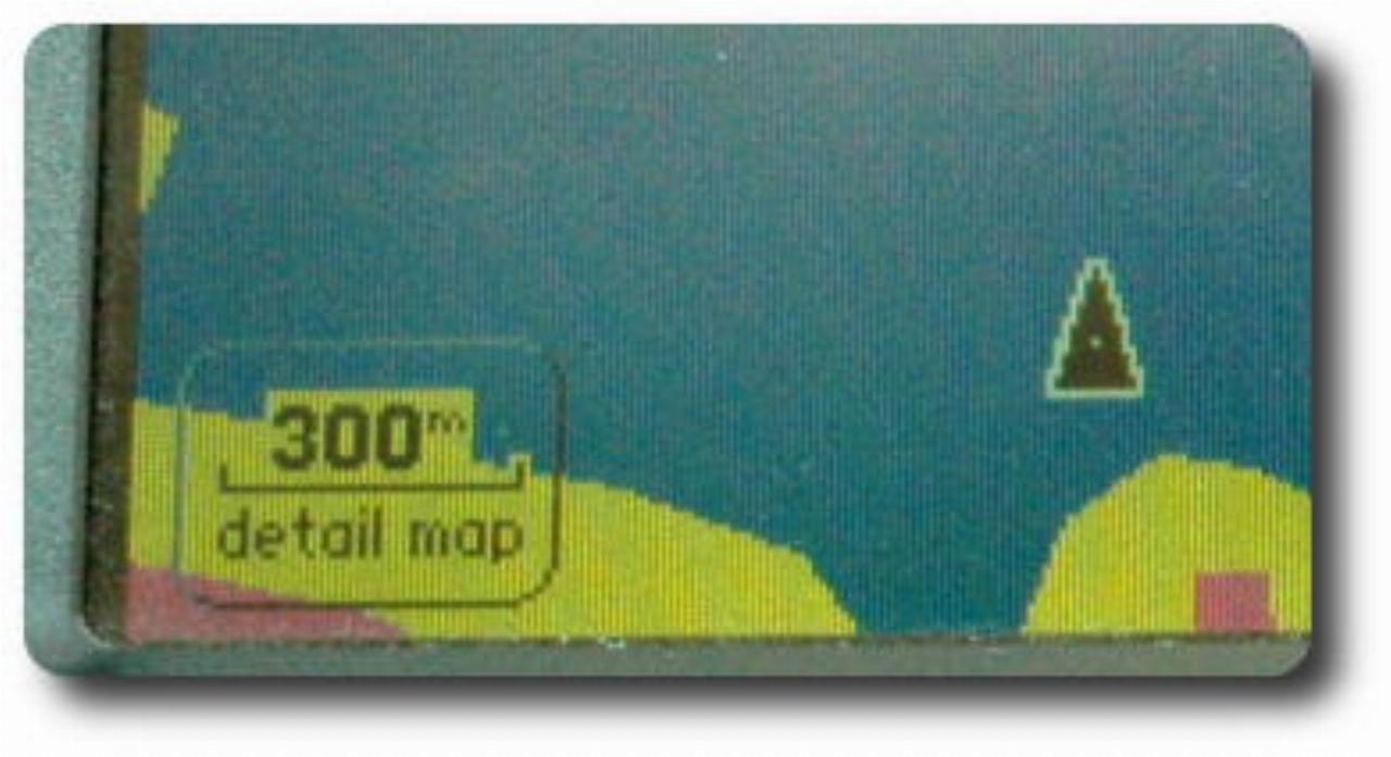 Detail view of GPS screen
