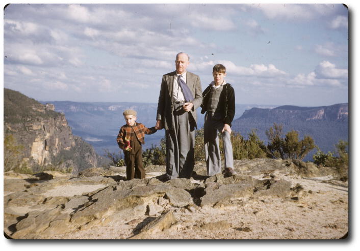 Lindsay, Dad and Peter