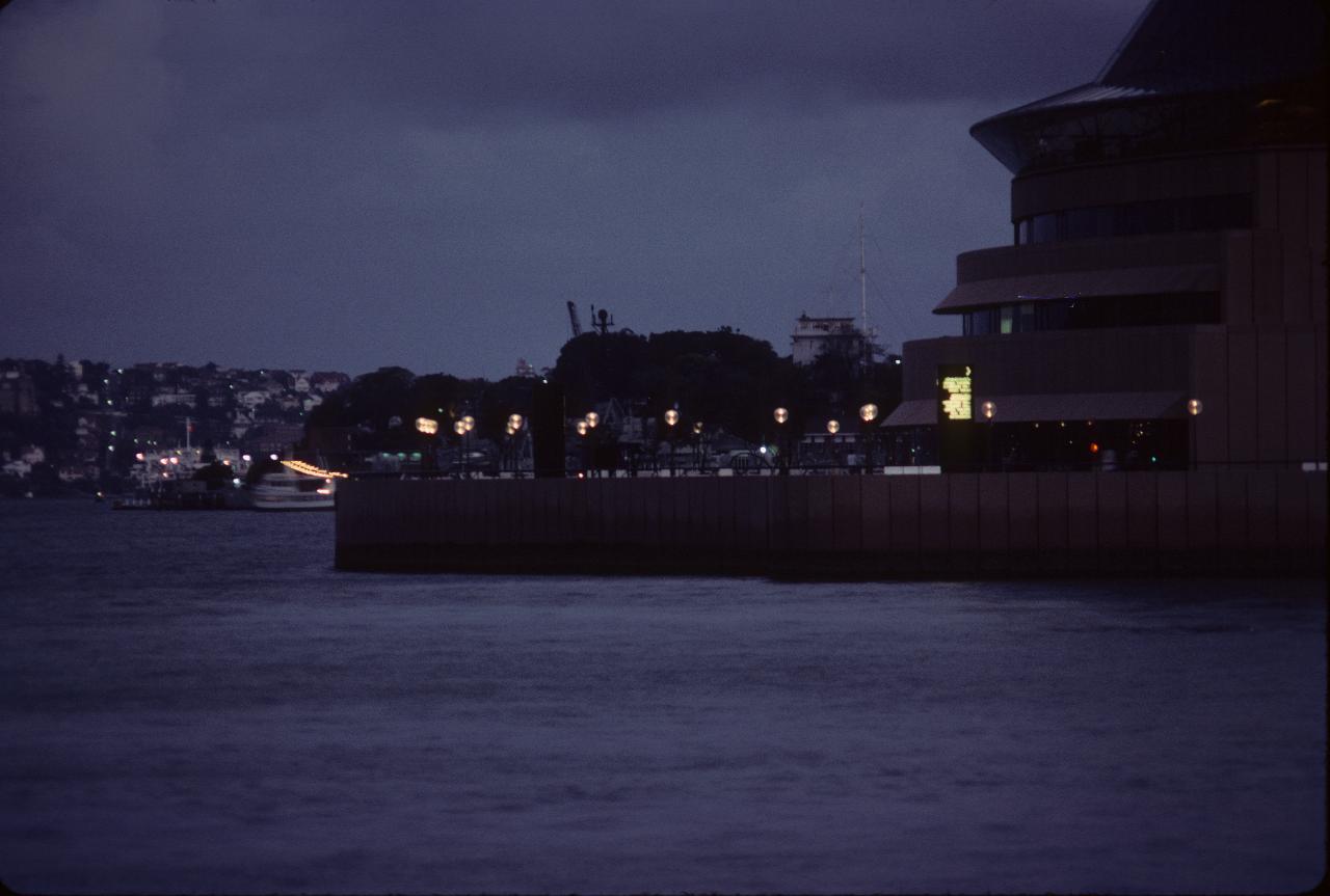 Opera House northern end across water