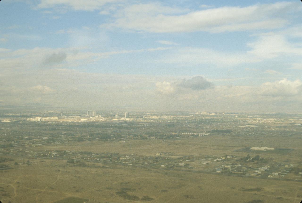 Las Vegas from the air