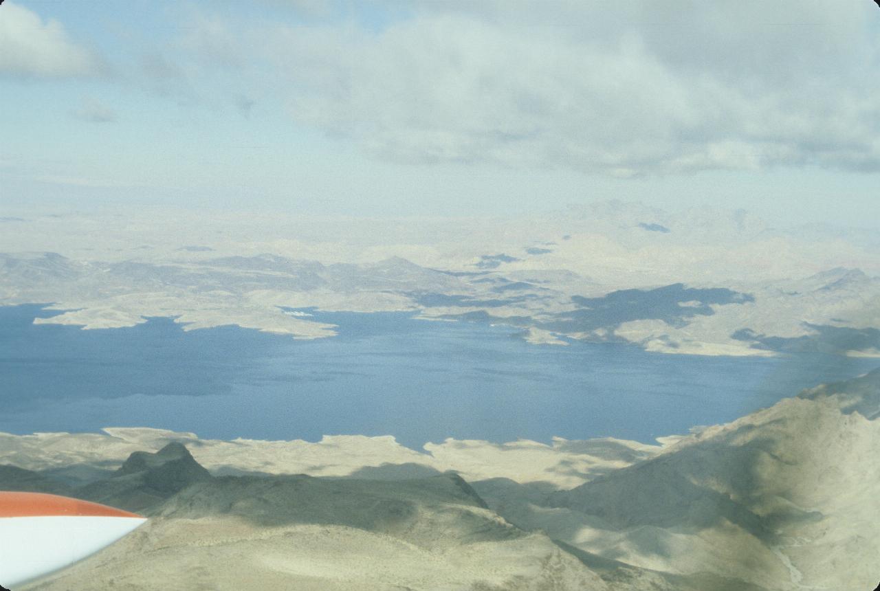 Lake Mead from Scenic Airlines flight to Grand Canyon