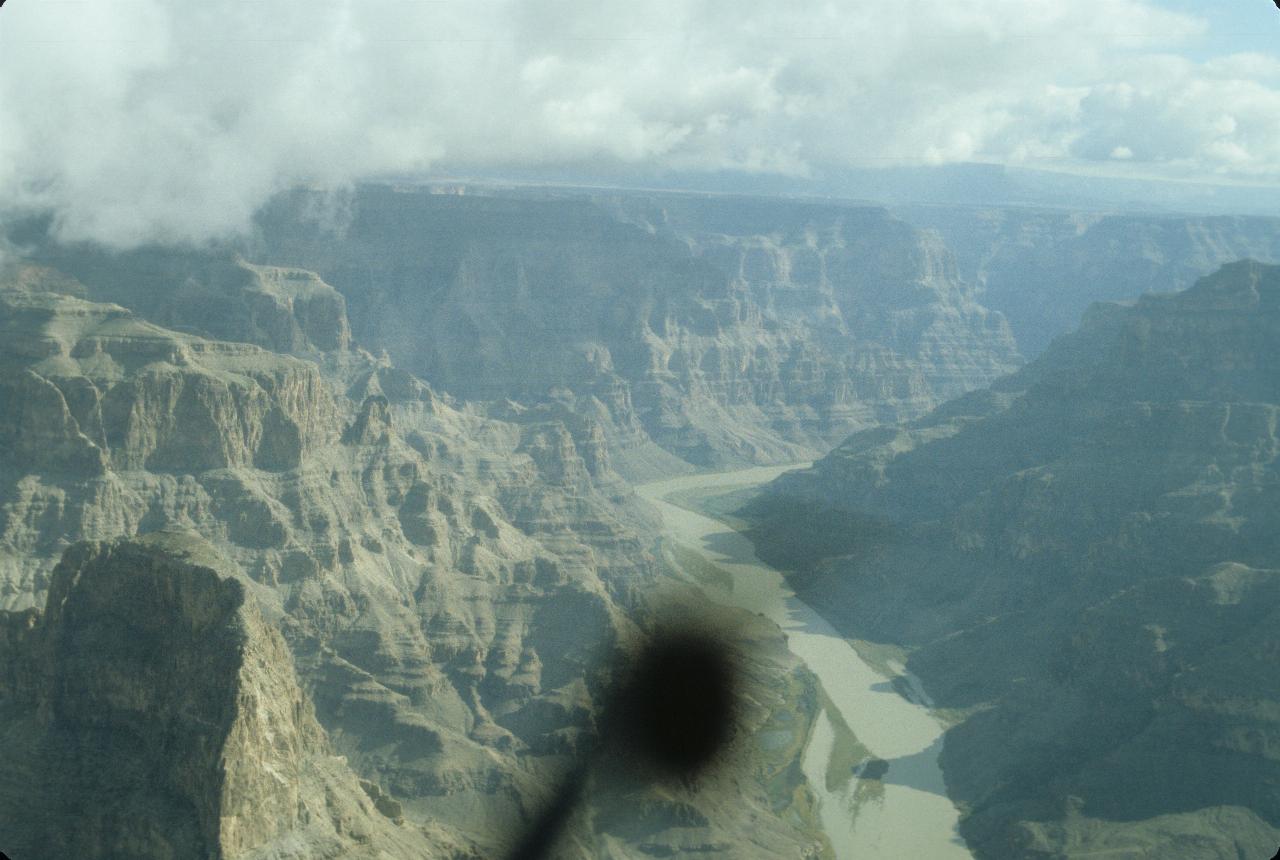 Grand Canyon from Scenic Airlines plane