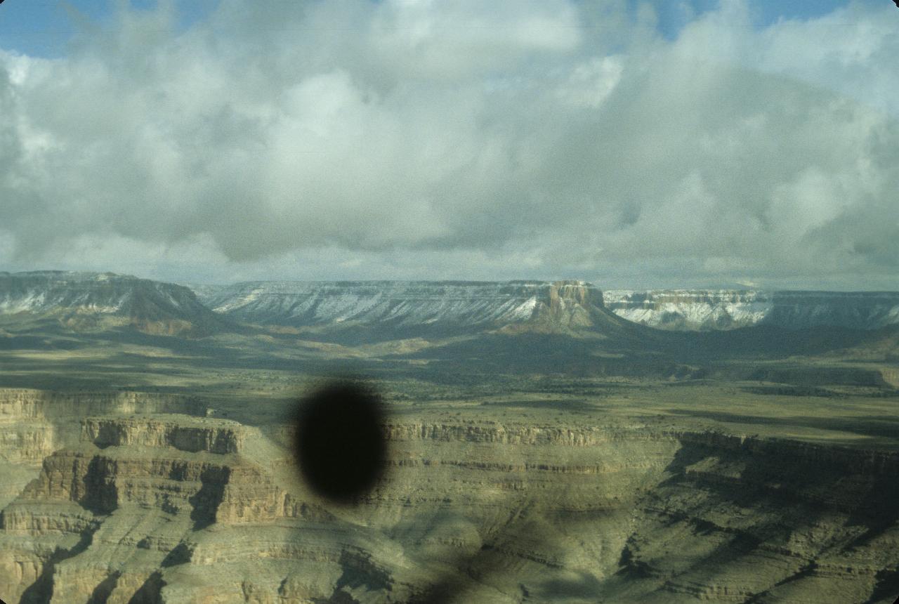 Grand Canyon in snow