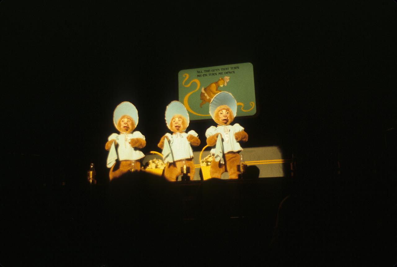 Beautiful girls in Country Bear Jamboree