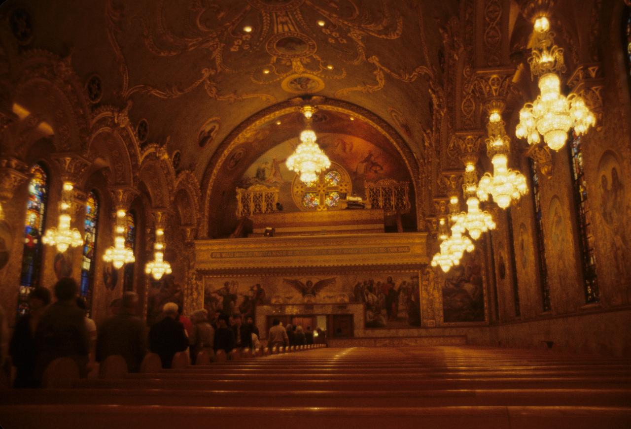 Main body of St. Sophia Greek Orthodox church, Los Angeles