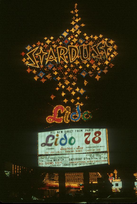 Stardust Casino sign, Las Vegas