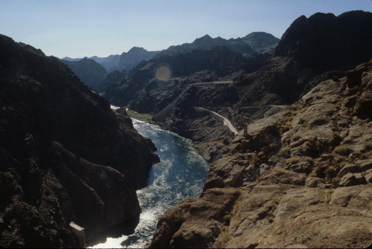 Colorado River, downstream of Hoover Dam