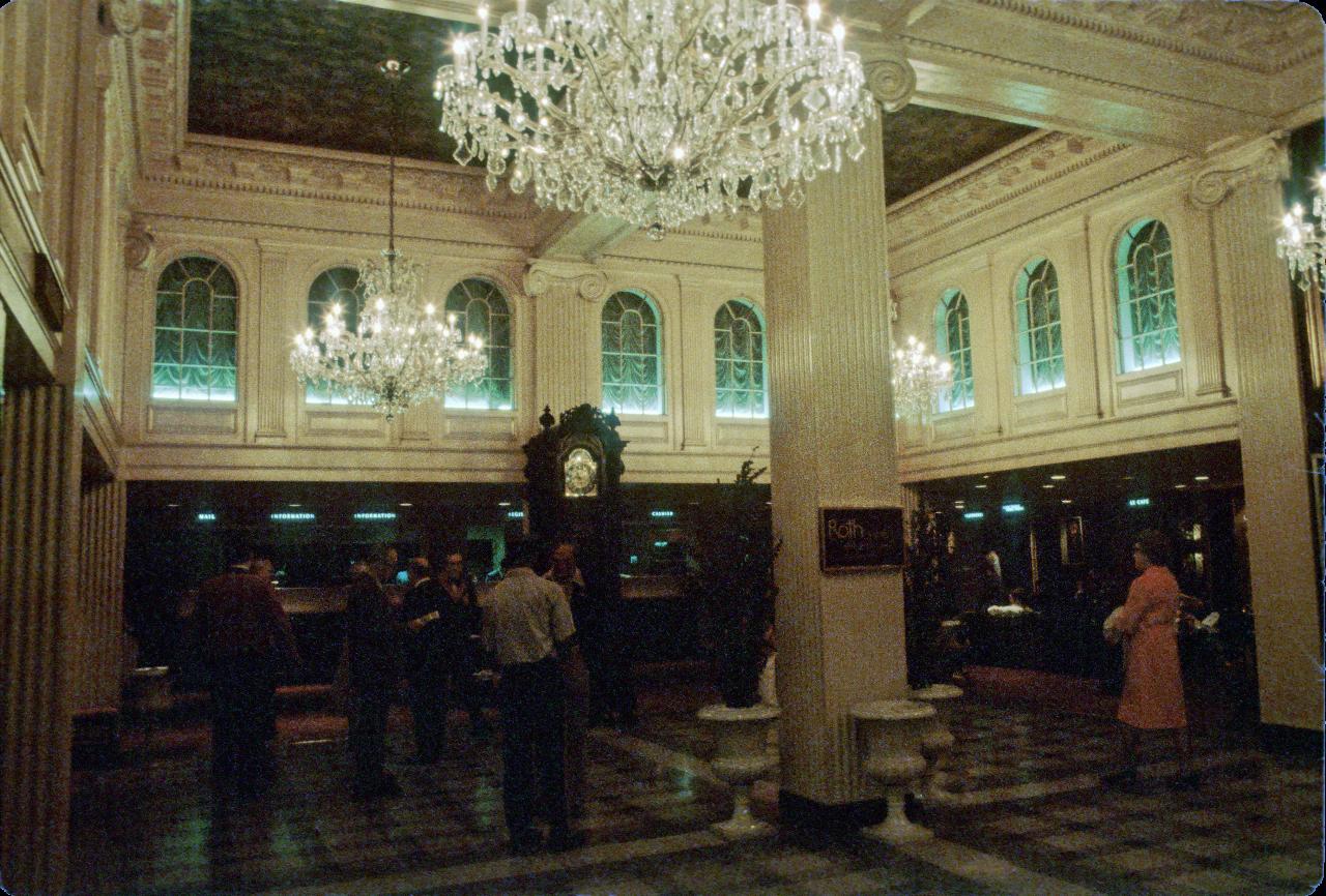 Foyer of Hotel Monteleone in New Orleans