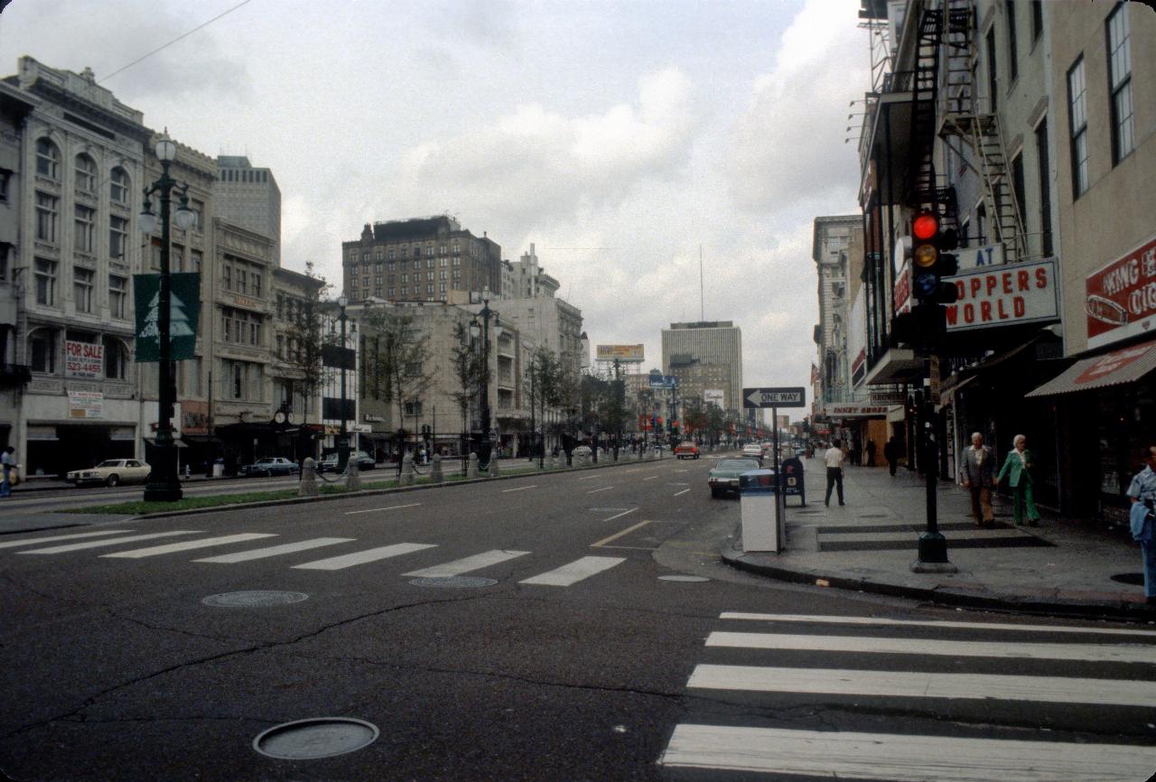 Canal Street, New Orleans (main street; used to be a canal!_