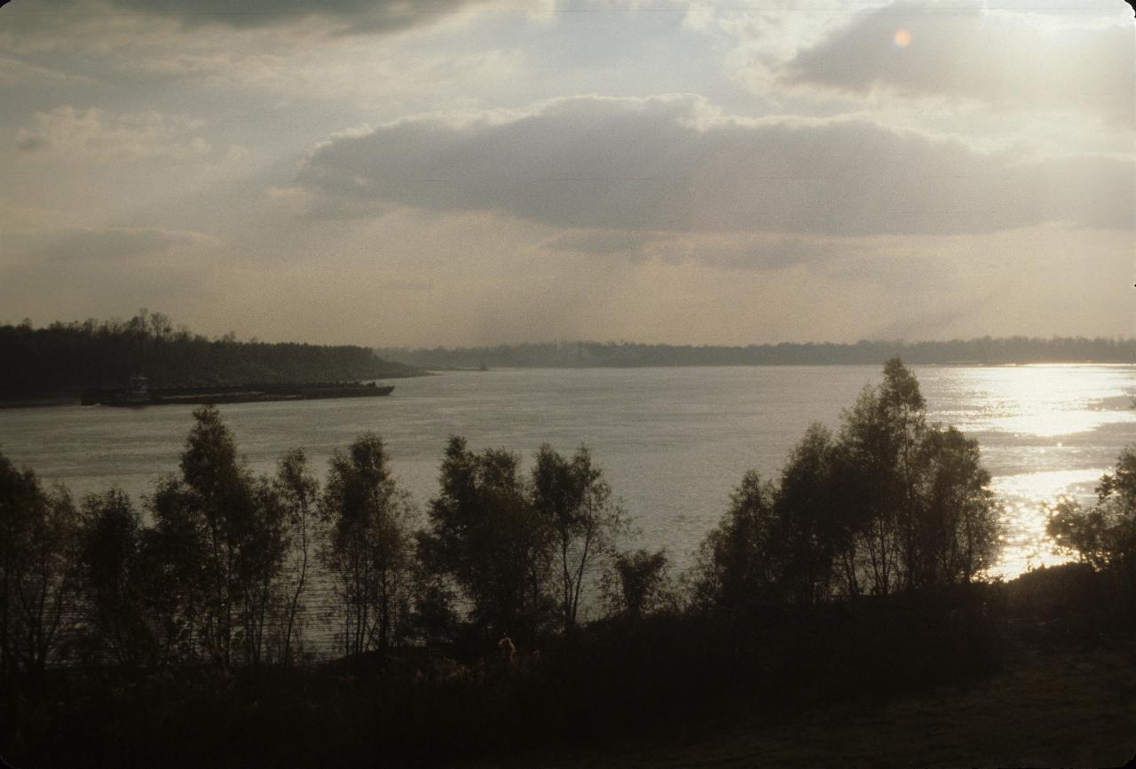 Mississippi River bend in front of Houmas House