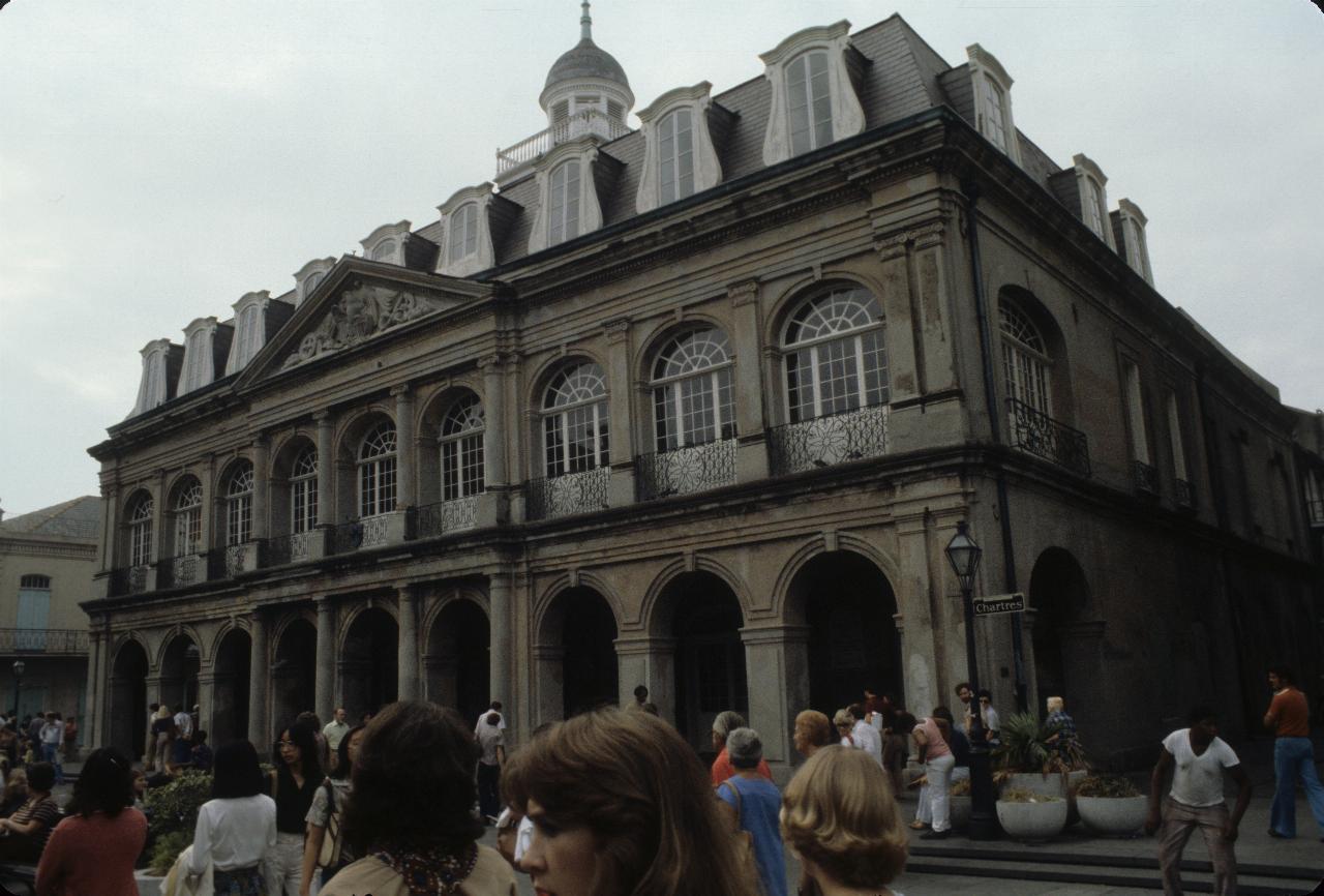 The Cabildo, French Quarter of New Orleans, next to St. Louis Cathedral and Jackson Square