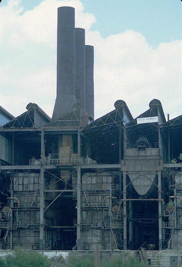 Close up of Bunnerong boilers