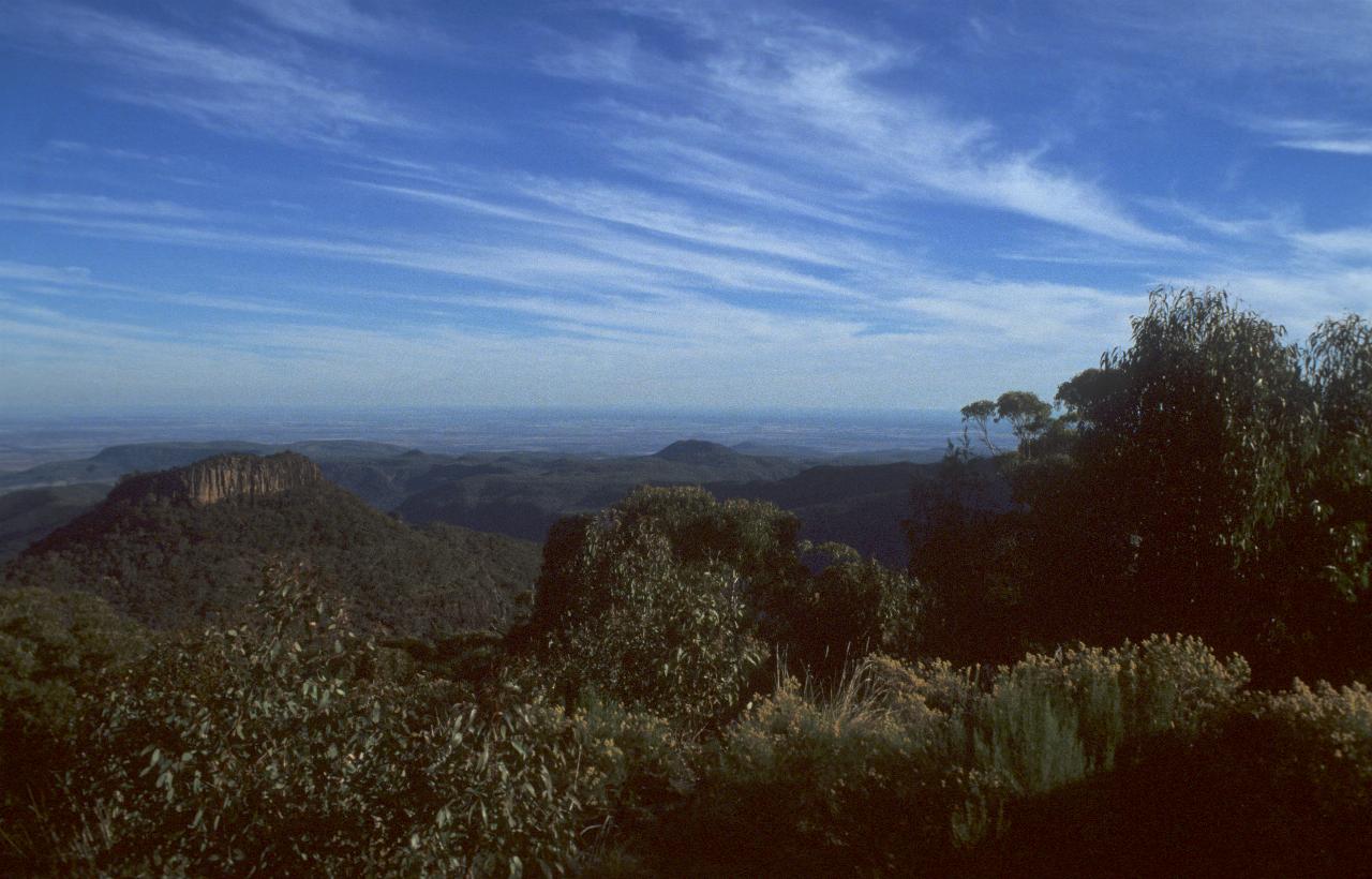 Looking south west from Mt. Kaputar