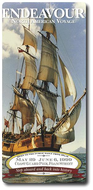 Endeavour Replica At Sea