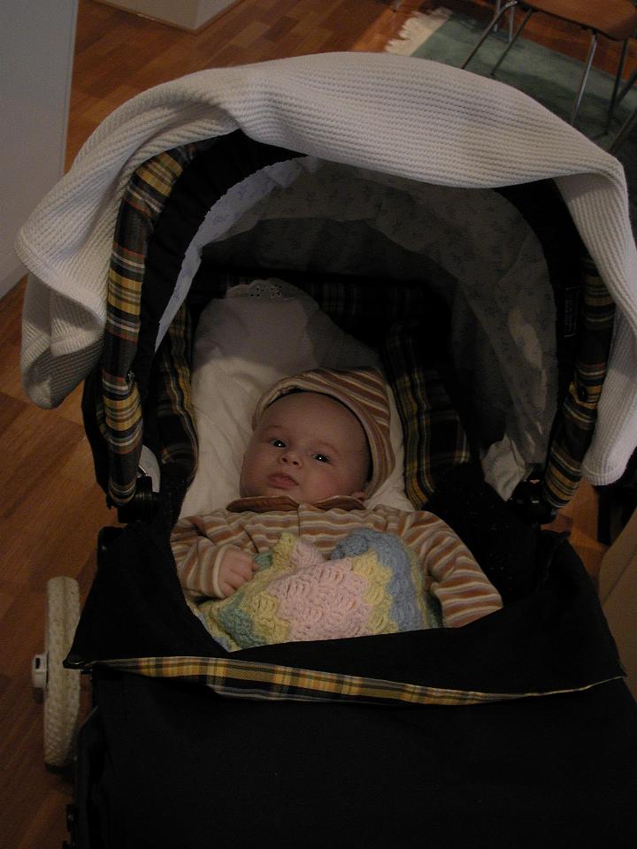 Baby in stroller