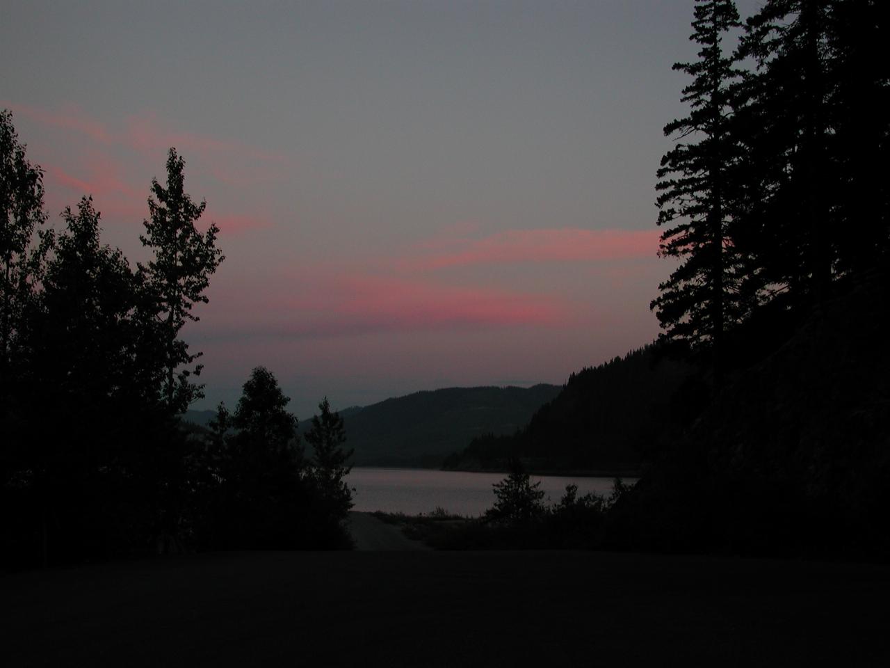 Keechelus Lake sunset