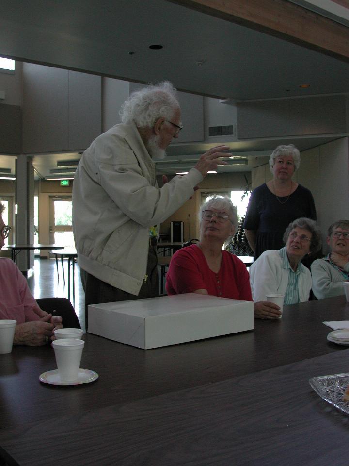 Father McCluskey's farewel from St. John Vianney event.