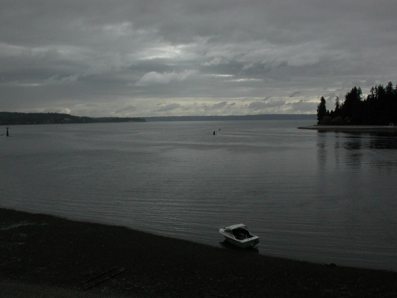 Low tide, looking NE