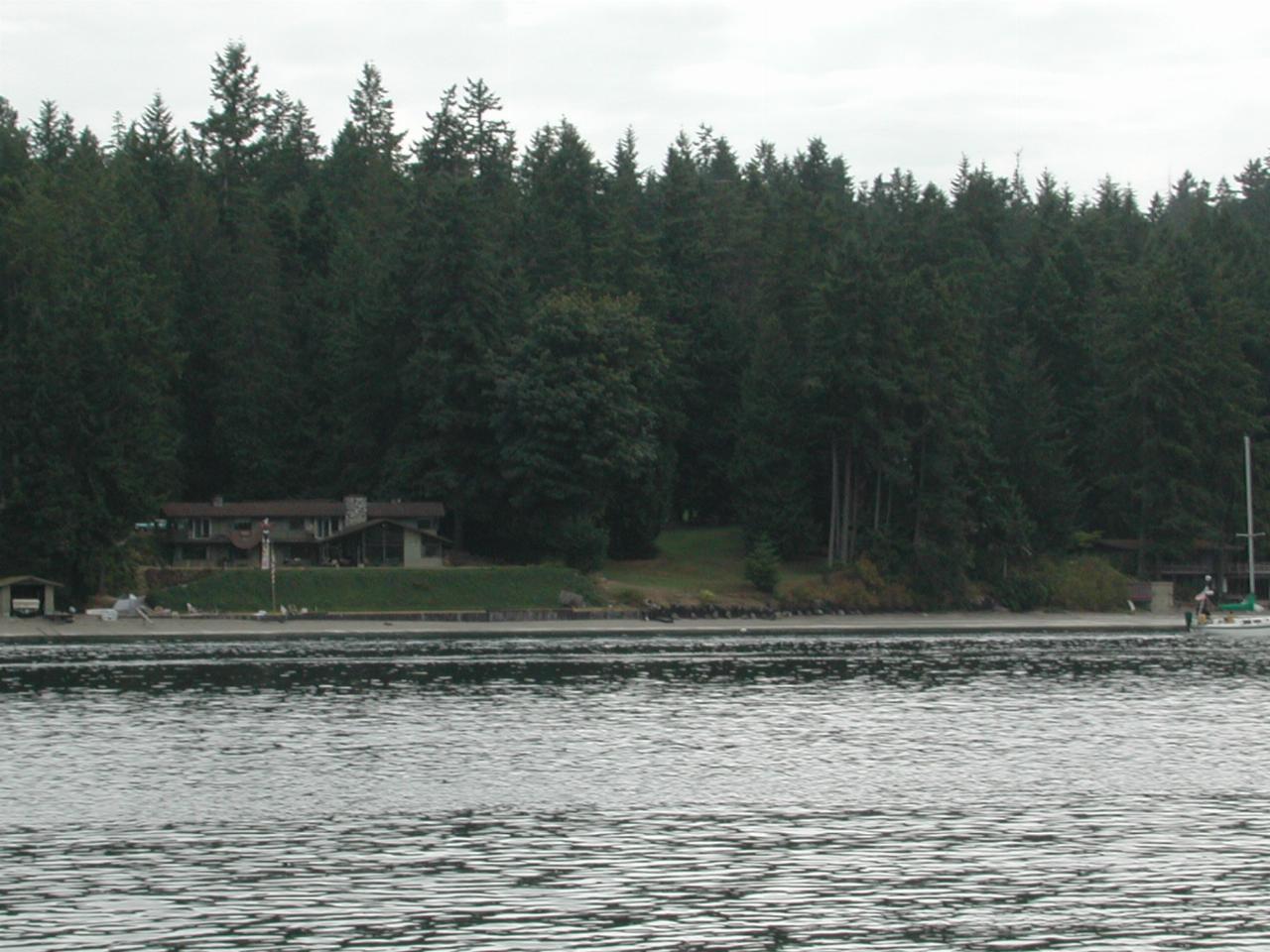 Bainbridge from the beach