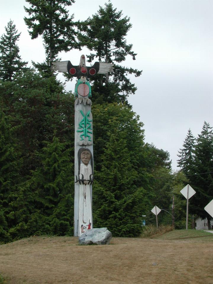 Suquamish Totem Pole