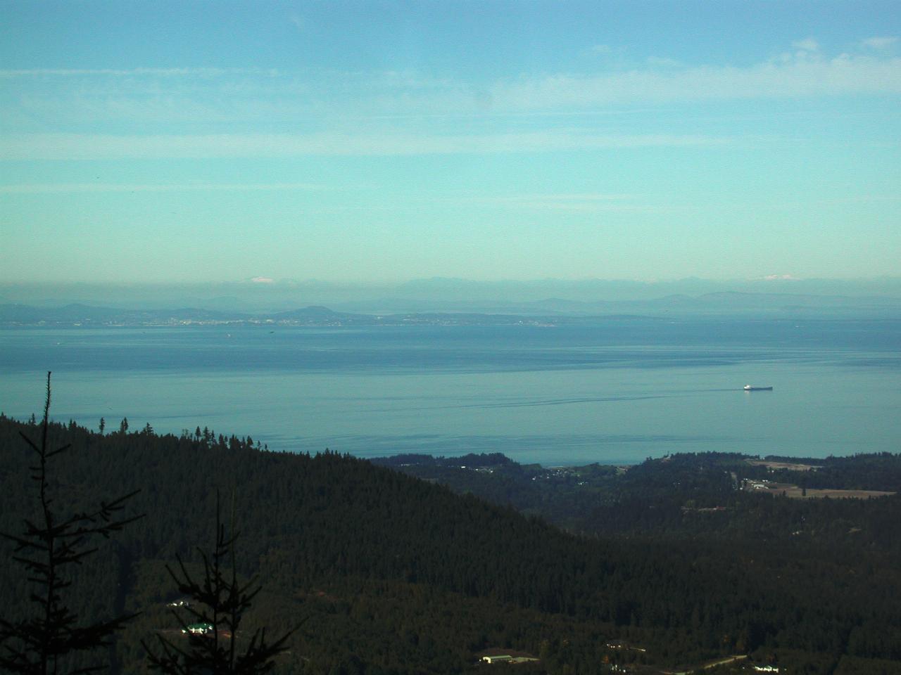 Road down from Hurricane Ridge, Pt. Angeles, Victoria (BC), Strait of Juan de Fuca