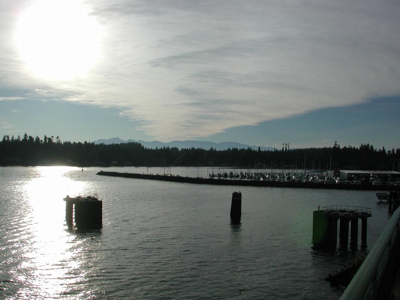 Kingston, from ferry at dock