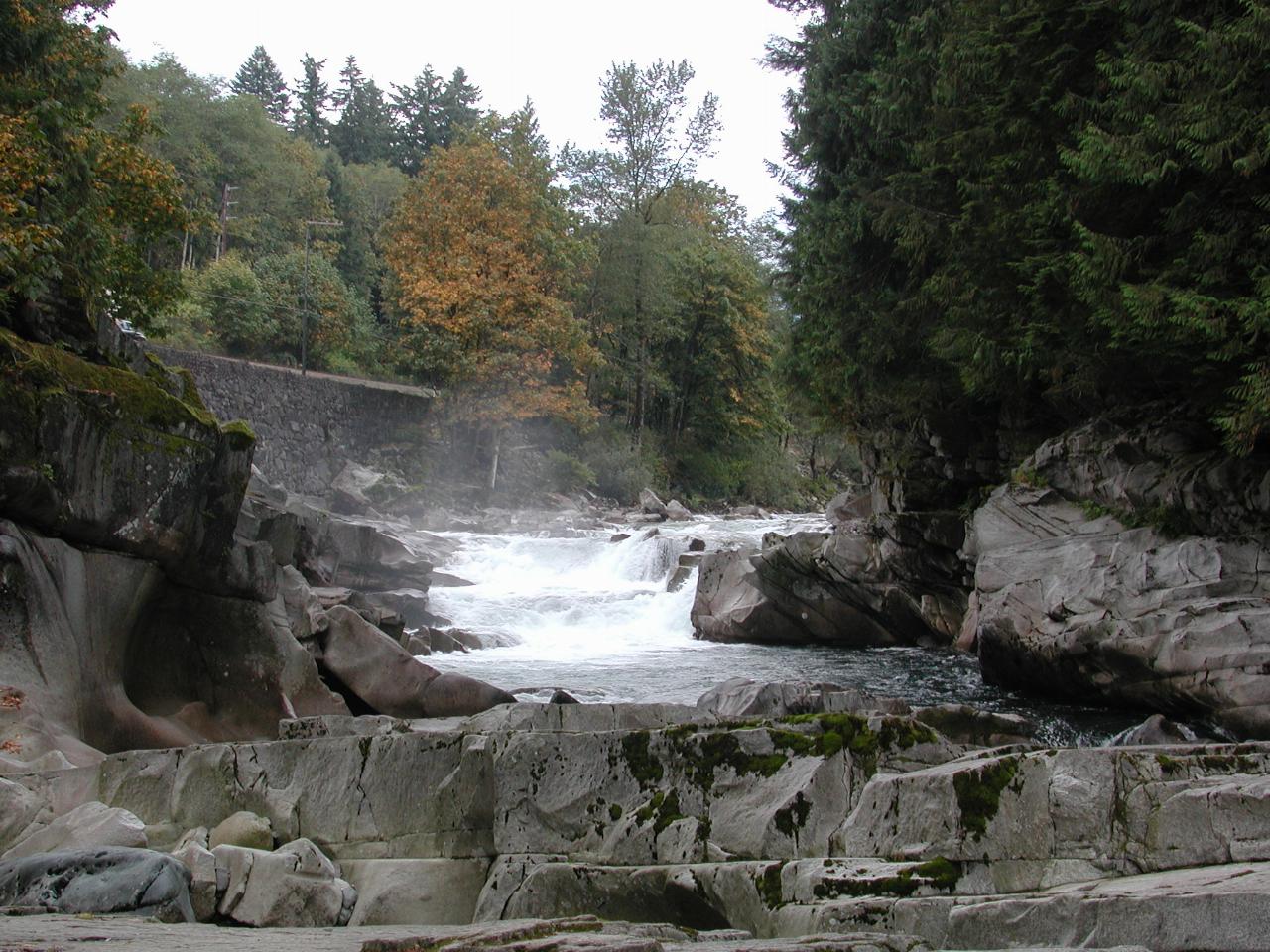 Eagle Falls, Skykomish River, a little west of Baring on US 2