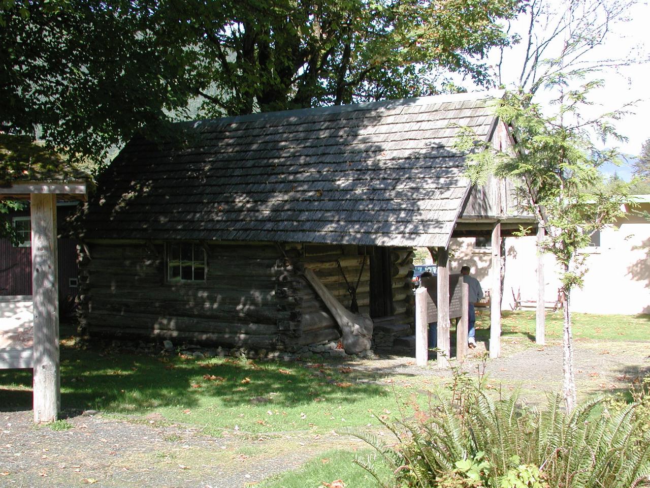 Old loggers cabin from Cedar Falls, WA