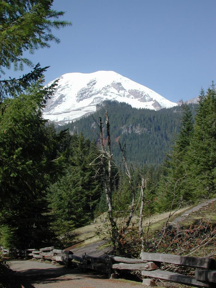 Box Canyon at head of Cowlitz River, Mt. Rainier National Park