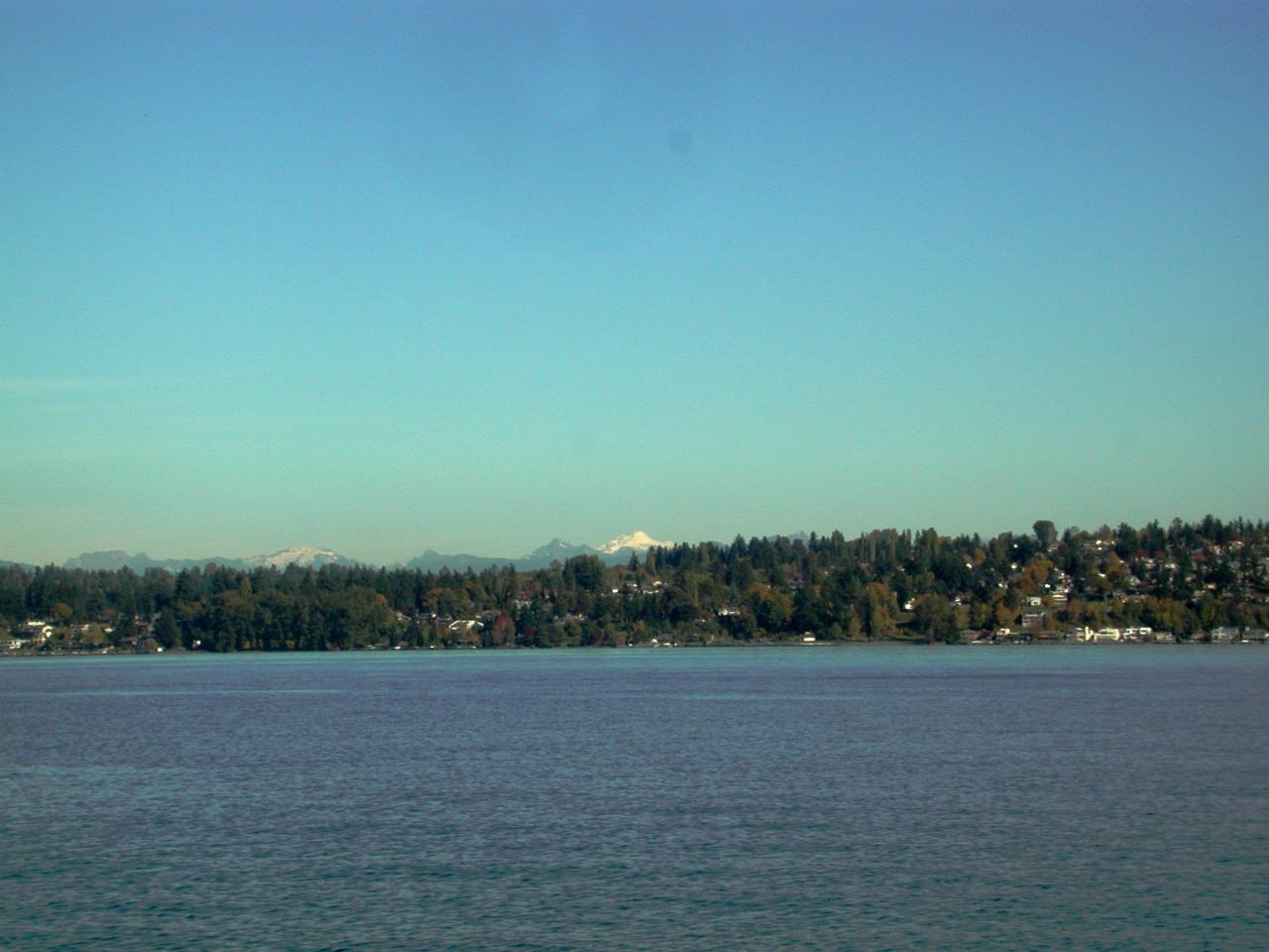 Magnusson Park looing ENE, towards Glacier Peak?