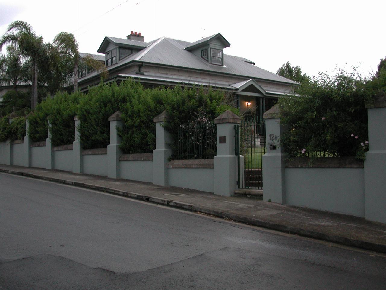 Henry Parkes home at Balmain, Sydney