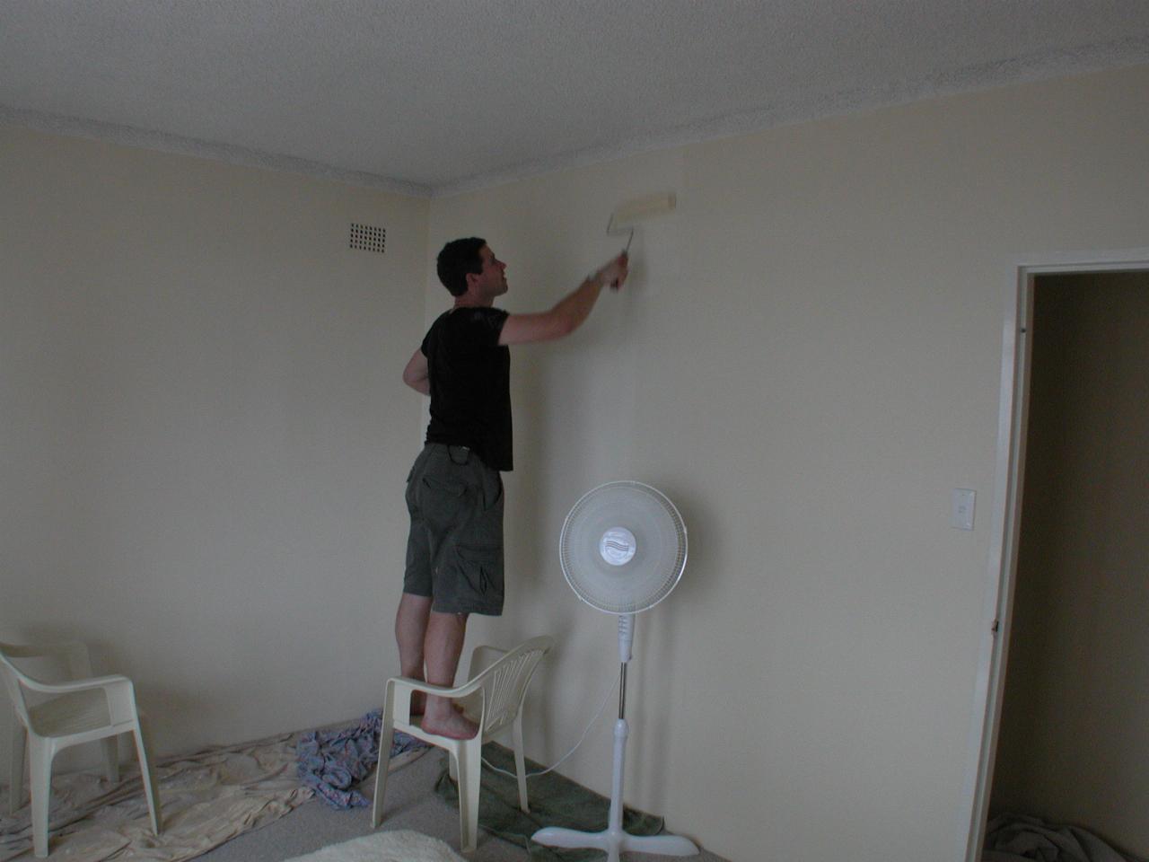 Tim & Kelly's home unit, painting & moving in